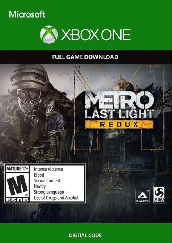 Metro: Last Light Redux Xbox One Digital Key 🌎🔑