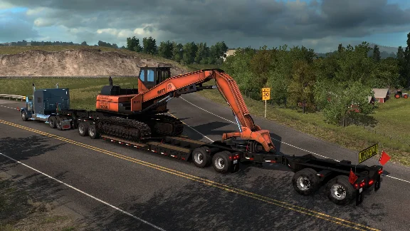 American Truck Simulator Forest Machinery Steam Gift RU