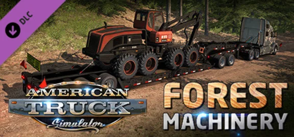 American Truck Simulator Forest Machinery Steam Gift RU