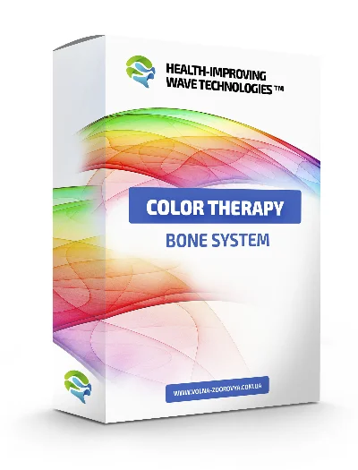 Color therapy for bone system