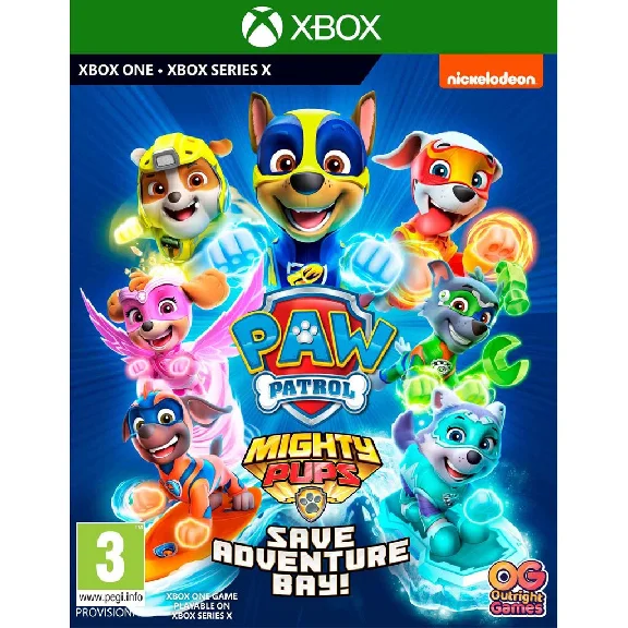 ✅ PAW Patrol Mighty Pups Save Adventure Bay XBOX ONE 🔑