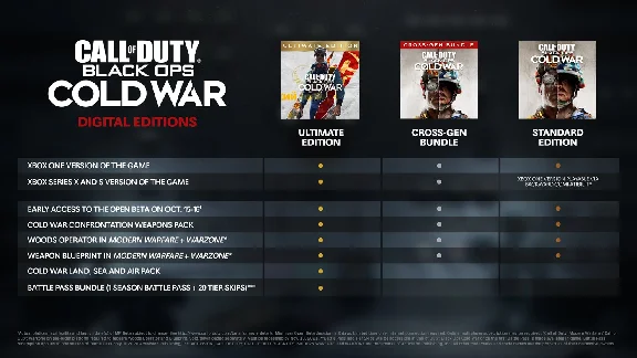 🎮Call of Duty:Cold War Ultimate+COD MW/XBOX ONE/X|S🎮