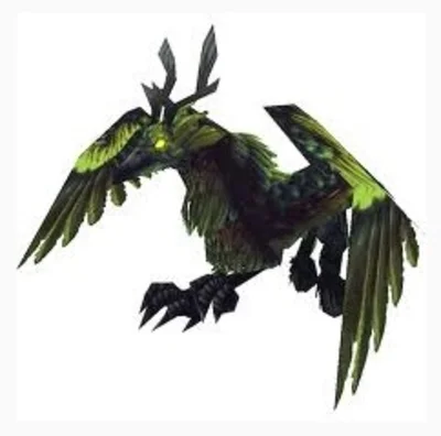 Corrupted Hippogryph маунт Оскверненный гиппогриф