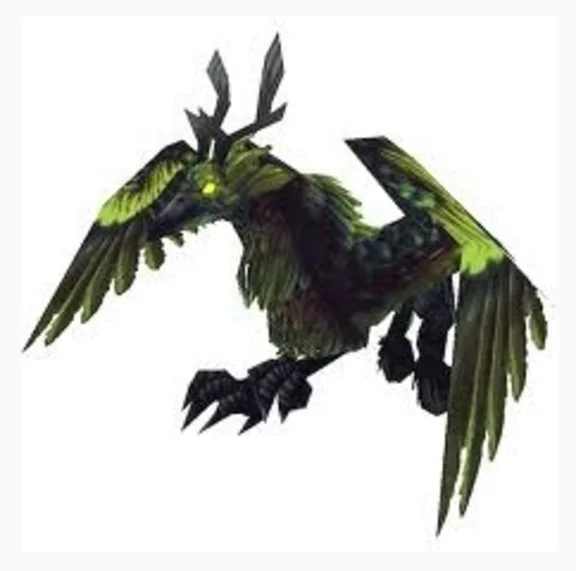 Corrupted Hippogryph маунт Оскверненный гиппогриф