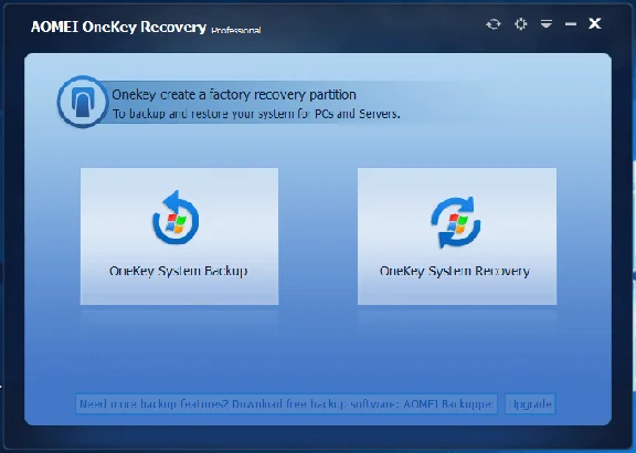 AOMEI OneKey Recovery Pro LIFETIME LICENSE
