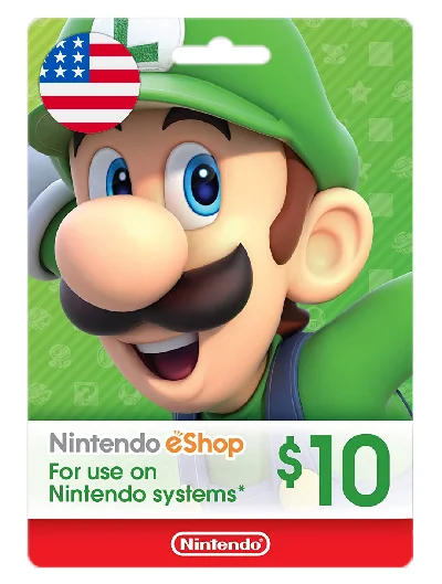 Nintendo eShop 10 USD (USA) 🕹️