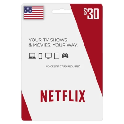 Netflix 30 USD  (USA) Wholesale Price ✅  + GIFT
