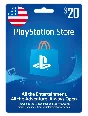 (PSN) Playstation Network 20 USD (USA) ✅ Official