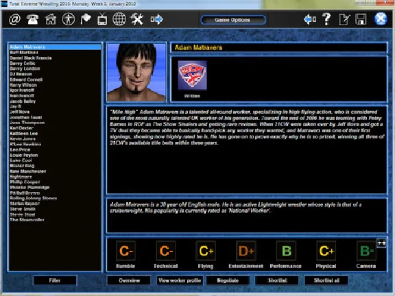Total Extreme Wrestling 2010 - STEAM Key / GLOBAL / ROW