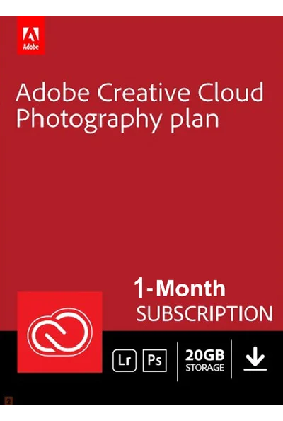 Adobe Creative Cloud Photography 20GB 1 Month |GLOBAL