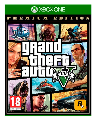 Grand Theft Auto V Premium + White Shark XBOX Key🎮🔑