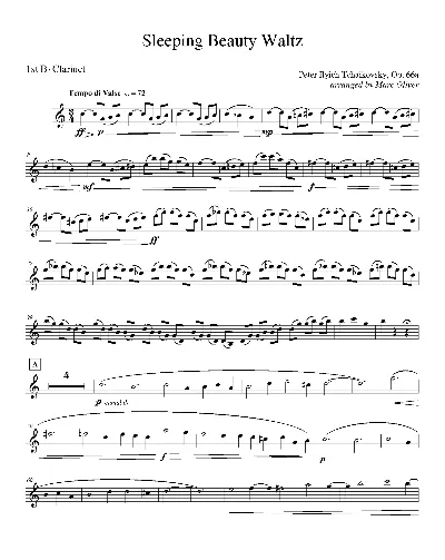 Sleeping Beauty (Waltz) - Tchaikovsky - Concert Band