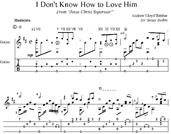 I Don´t Know How To Love Him (Иисус Христос-суперстар)