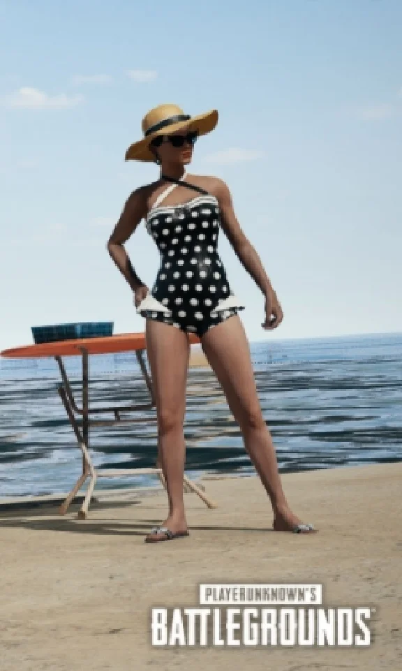 PUBG POLKA DOT SUMMER Set (legal code) Region free