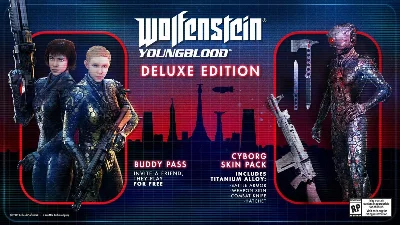 Wolfenstein: YoungBlood Deluxe STEAM КЛЮЧ РФ+МИР РУС.ЯЗ