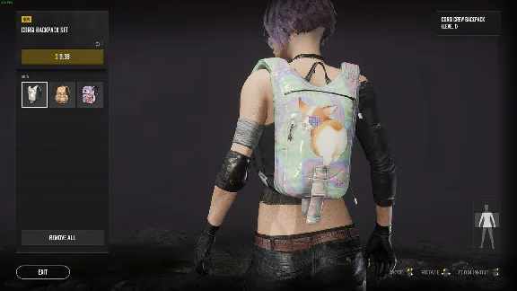PUBG 2020 Corgi Backpack 1 (legal code) Region free