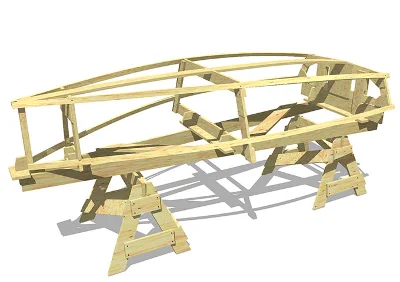 Лодка из дерева и фанеры. Практическое руководство.