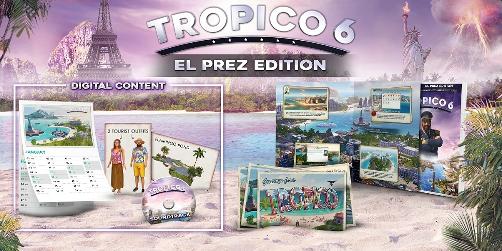 🔥Tropico 6 El Prez Edition STEAM KEY  RU-Global + 🎁