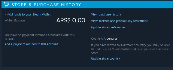 Steam Argentina Fresh Steam Account + mail change