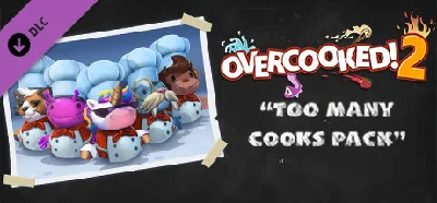 Overcooked! 2 - Too Many Cooks Pack (DLC)🔑STEAM KEY