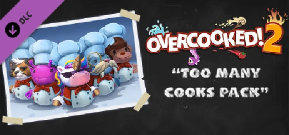 Overcooked! 2 - Too Many Cooks Pack (DLC)🔑STEAM KEY