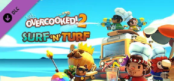 Overcooked 2 - Surf n Turf (DLC)🔑STEAM KEY 🔥RU + CIS