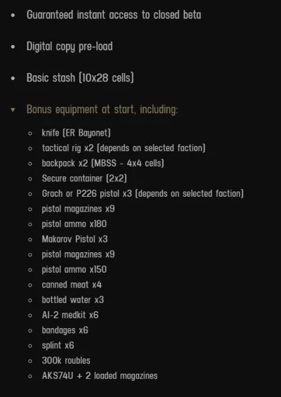 Escape from Tarkov Standard Edition (REGION FREE)