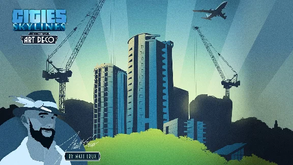 Cities: Skylines - Content Creator Pack: Art Deco @ RU