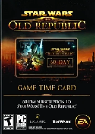 Star Wars: The Old Republic Time Card 60 days - Scan