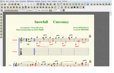 SNOWFALL by Hekimian for 7-string guitar