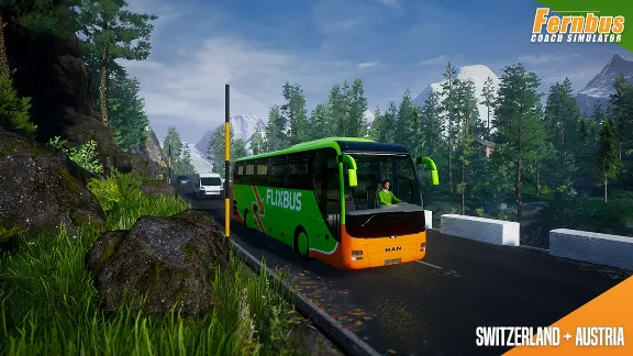 Fernbus Simulator - Austria/Switzerland (Steam Gift RU)