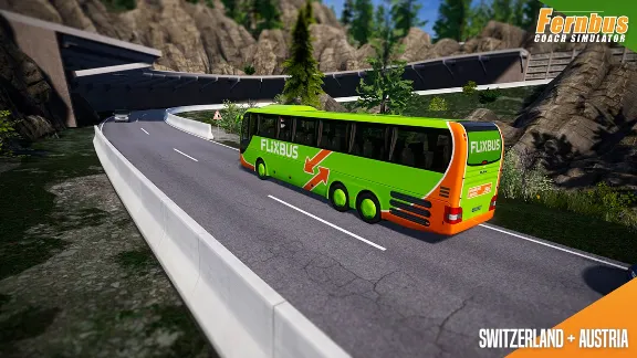 Fernbus Simulator - Austria/Switzerland (Steam Gift RU)