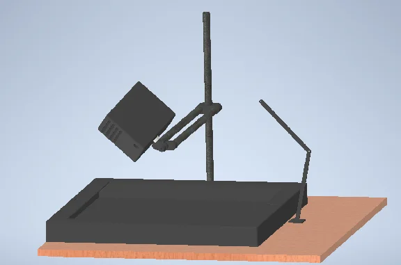 Model of IR soldering station + software