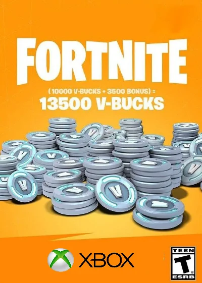 🟢FORTNITE - 13,500 V-BUKS | XBOX