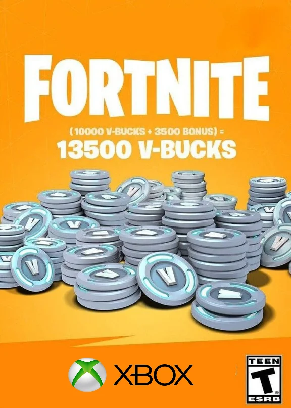 🟢FORTNITE - 13,500 V-BUKS | XBOX