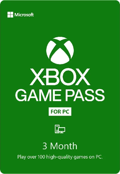 Xbox Game Pass PC 3 Month (Region Free + Cashback)