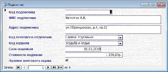Database Mail.mdb