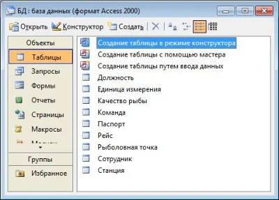 Database Fishing Station.mdb