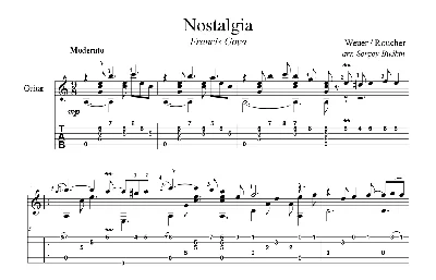 Nostalgia - Francis Goya - guitar cover