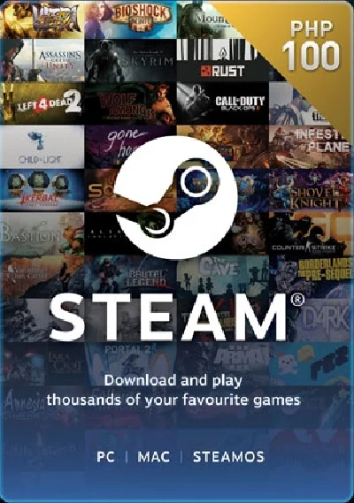 Steam Wallet Code ~2.08$ Region Free (GLOBAL no Arg)