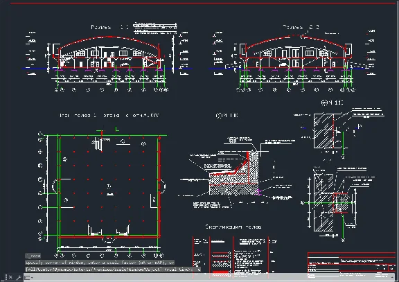 Diploma project Trade and exhibition pavilion