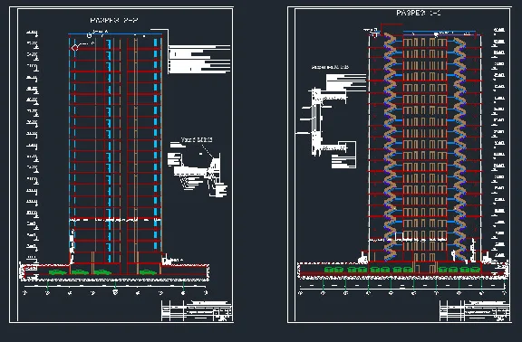Graduation project 20-storey residential building with