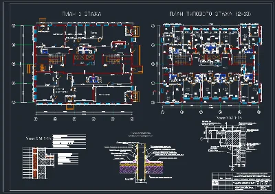 Graduation project 20-storey residential building with