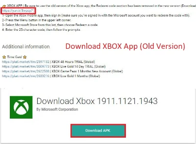 XBOX Live Gold 14 Days Trial (XBOX1+Series/SCAN/Global)