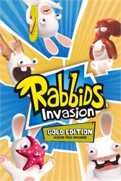 ✅ RABBIDS INVASION - GOLD EDITION XBOX ONE|X|S Key 🔑