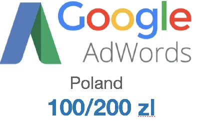 Купон для Google AdWords на 200 zl. ПОЛЬША