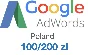 Купон для Google AdWords на 200 zl. ПОЛЬША