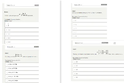 Synergy MFPU Mathematics Tests Answers