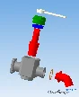 Assembly drawing (drain valve)