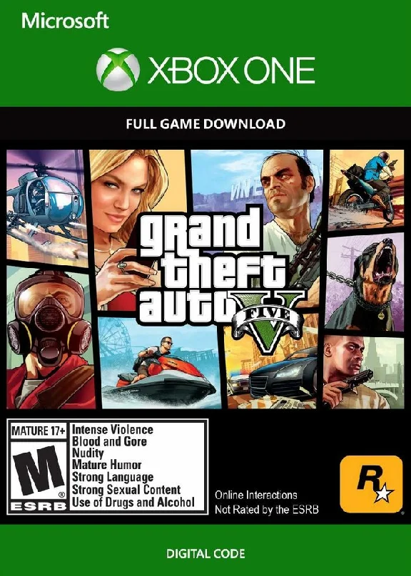 GTA 5 GTA V XBOX ONE